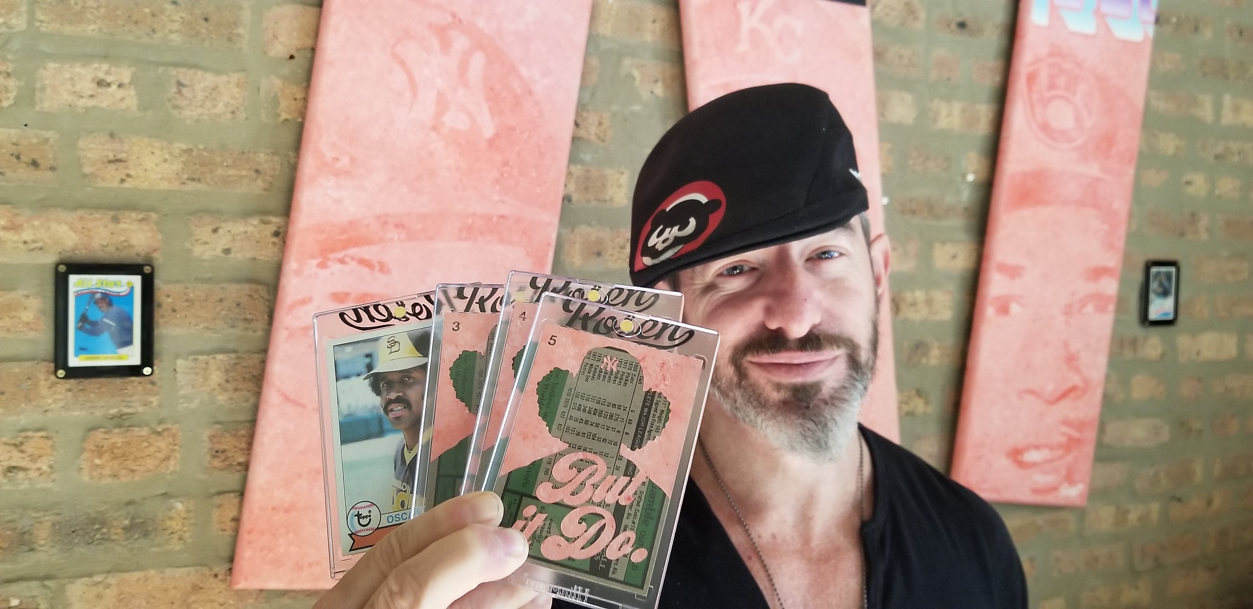 About Baseball Card Artist Matthew Lee Rosen and his Inspiration