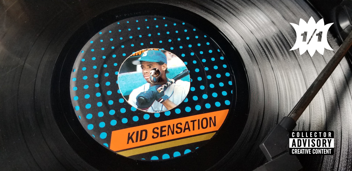 Junk Wax Records by Matthew Lee Rosen - Ken Griffey Jr. Kid Sensation