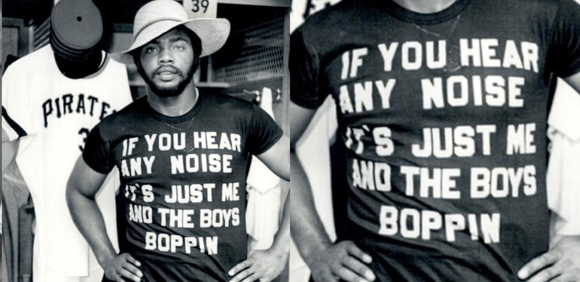 Origin of Dave Parker's 'Boys Boppin' shirt