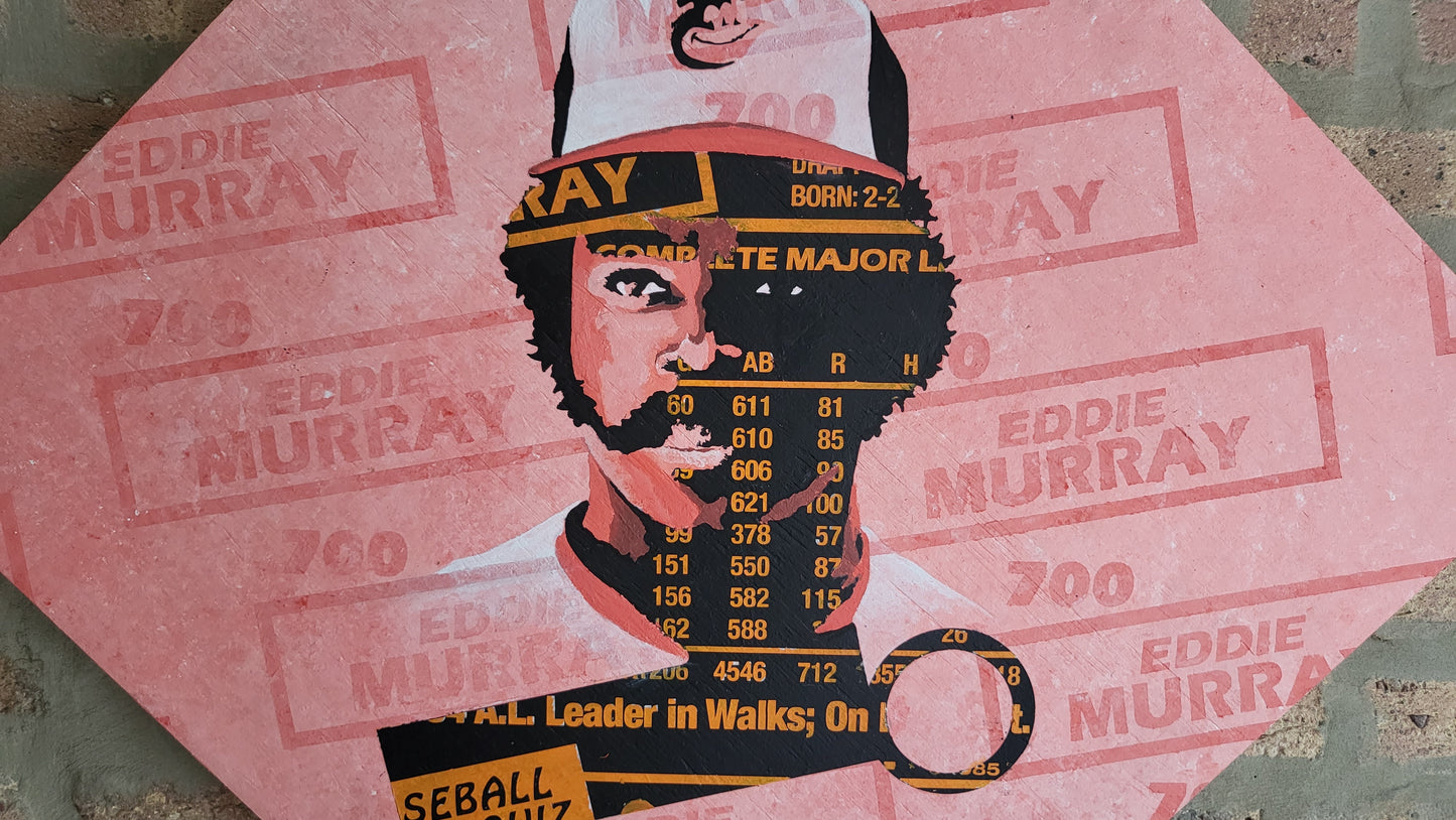 1985 Topps Eddie Murray by Matt Rosen