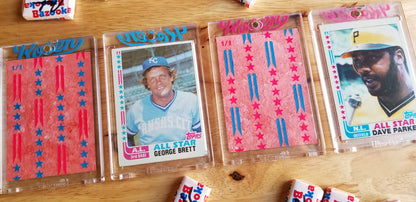 Baseball card art by Matthew Rosen - 1982 Topps All-Stars