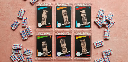 Matthew Lee Rosen - 1984 Topps Football Card Bubble Gum Art