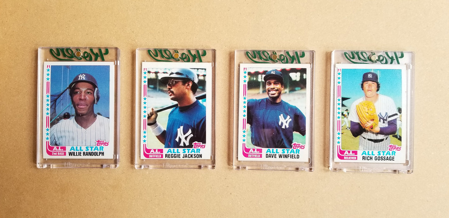 Baseball card art by Matthew Lee Rosen (aka Matthew Rosen) - Gum Stick Collector Cards - Evil Empire