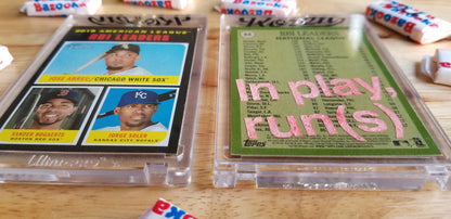 Baseball card art by Matthew Rosen - In play, run(s)