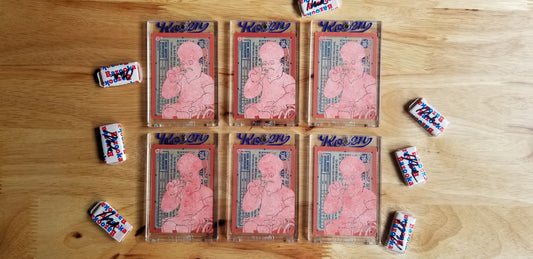 Baseball card art by Matthew Lee Rosen (aka Matthew Rosen) - Ken Griffey Jr. Gigantism