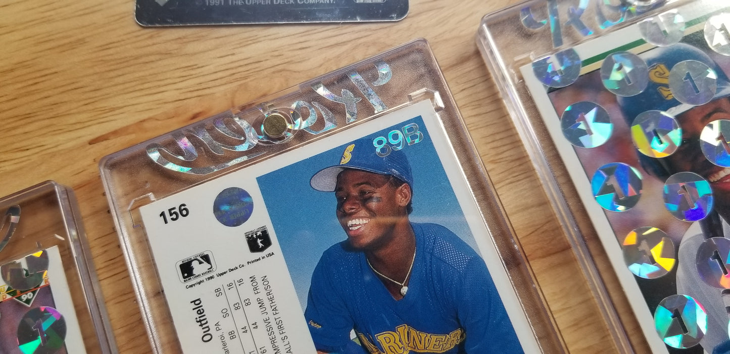 Baseball card art by Matthew Rosen - Ken Griffey Jr. Upper Deck