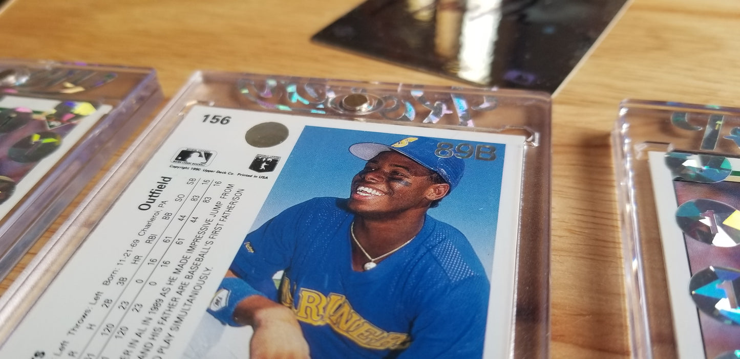 Baseball card art by Matthew Rosen - Ken Griffey Jr. Upper Deck