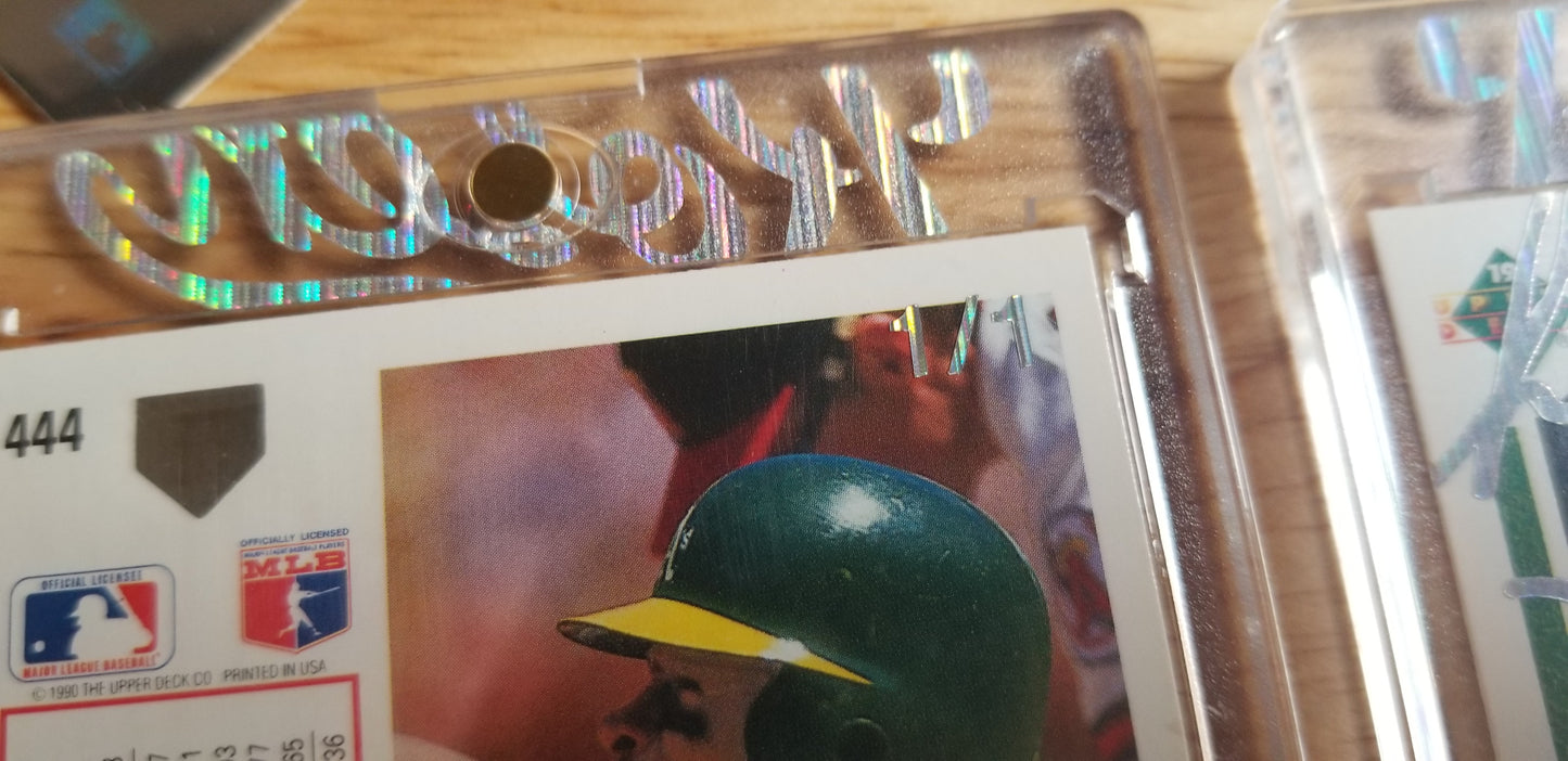 Baseball card art by Matthew Lee Rosen (aka Matthew Rosen) - Rickey Henderson Upper Deck