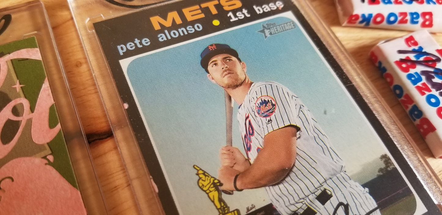 Baseball card art by Matthew Lee Rosen (aka Matthew Rosen) - Pete Alonso Polar Bears