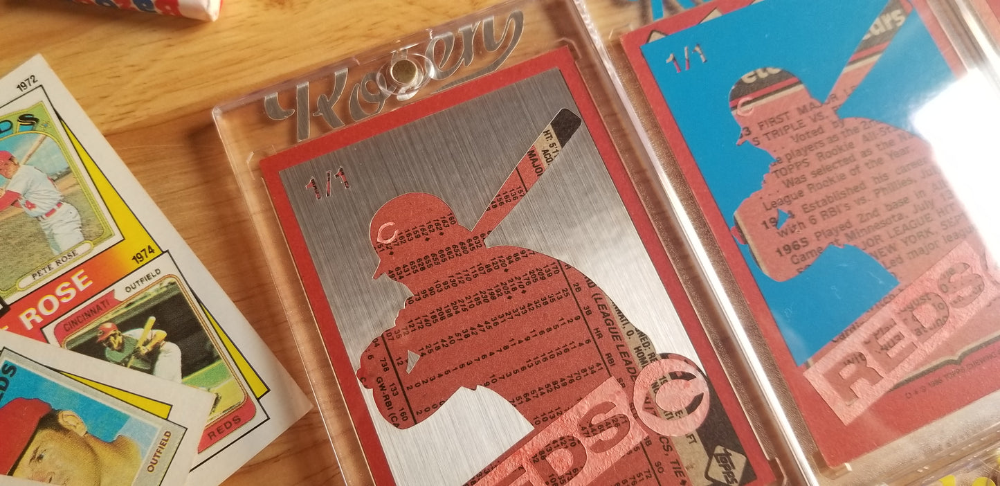 Baseball card art by Matthew Lee Rosen (aka Matthew Rosen) - Pete Rose 360B (Warhol)