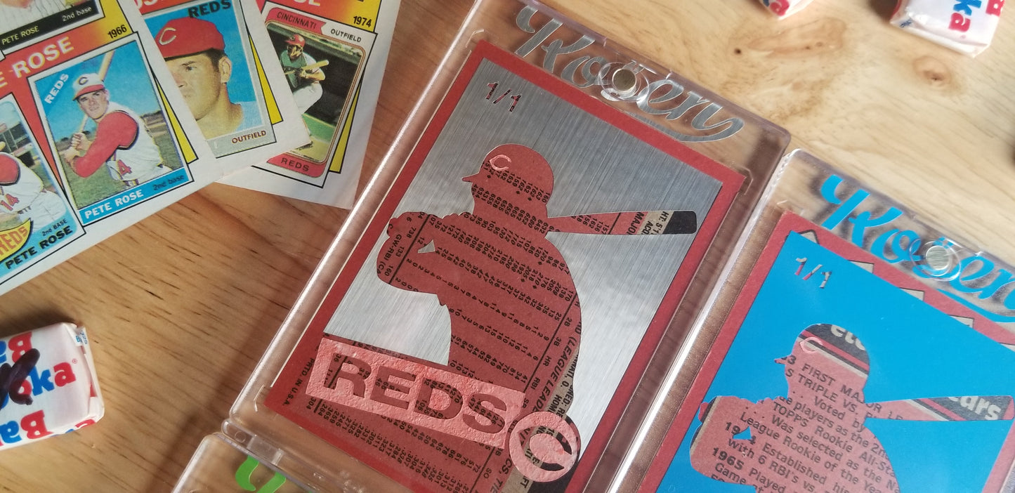 Baseball card art by Matthew Lee Rosen (aka Matthew Rosen) - Pete Rose 360B (Warhol)