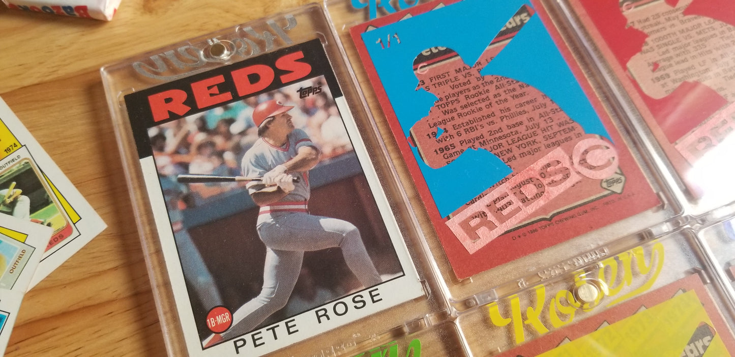 Baseball card art by Matthew Lee Rosen (aka Matthew Rosen) - Pete Rose 360B (Warhol)