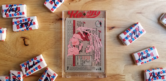 Baseball card art by Matthew Rosen - Fernando Tatis Jr