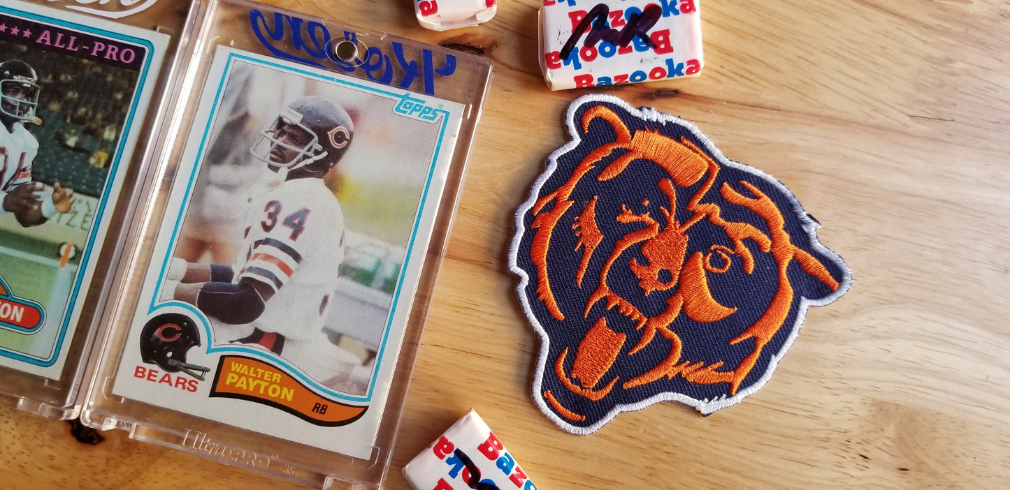 Baseball card art by Matthew Rosen - Walter Payton ROOS