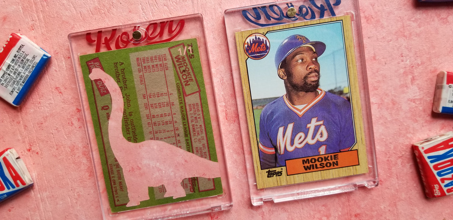 Matt Rosen - 1985 Topps Mookie Wilson Dinosaur