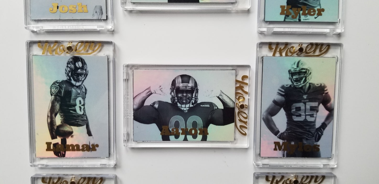 Matthew Lee Rosen - NFL Ultra Series 1 - Lamar Jackson, Aaron Donald & Myles Garrett