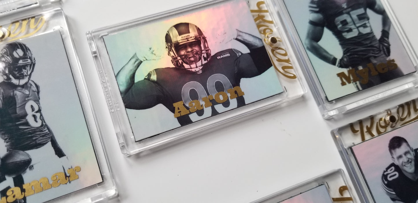 Matt Rosen - NFL Ultra Series 1 - Lamar Jackson, Aaron Donald & Myles Garrett