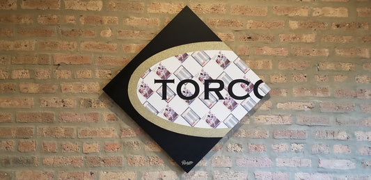 Baseball card art by Matthew Lee Rosen (aka Matthew Rosen) - Torco (Andre Dawson 1988 Fleer)