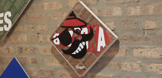Baseball card art by Matthew Lee Rosen (aka Matthew Rosen) - Cincinnati Reds Bazooka Joe