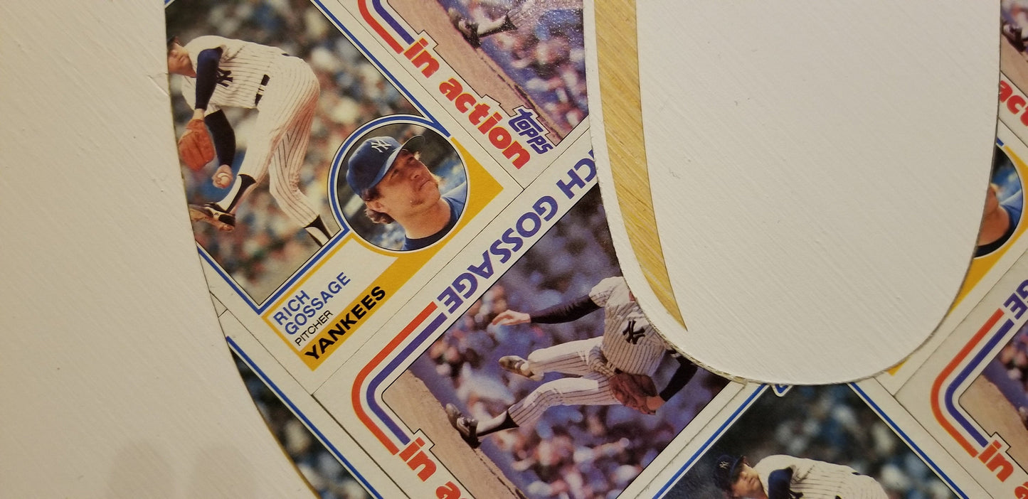 Baseball card art by Matthew Lee Rosen (aka Matthew Rosen) - Goose Egg (Rich Gossage)