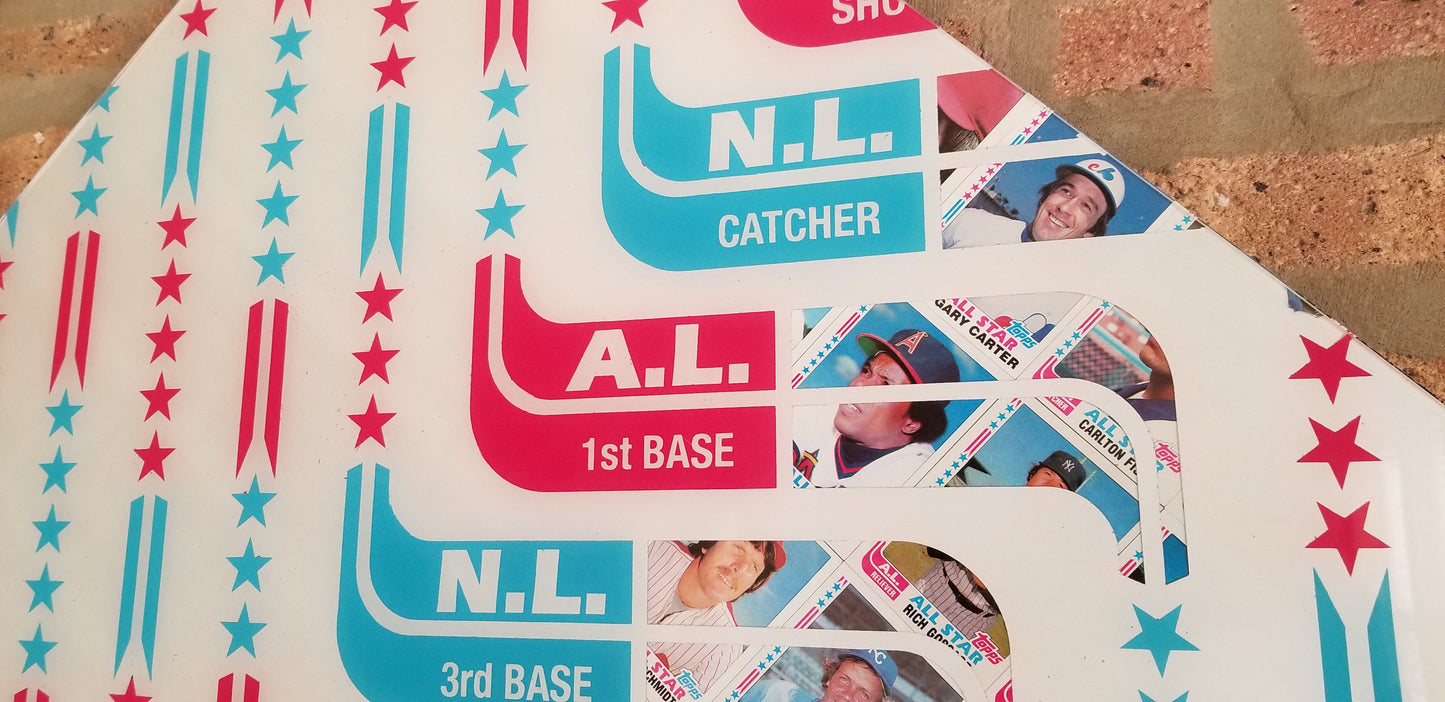 Baseball card art by Matthew Lee Rosen (aka Matthew Rosen) - 1982 Topps All-Stars