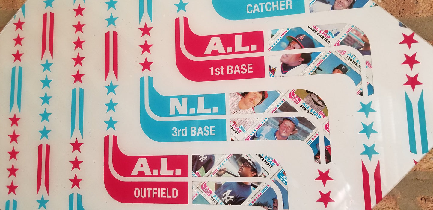 Baseball card art by Matthew Lee Rosen (aka Matthew Rosen) - 1982 Topps All-Stars